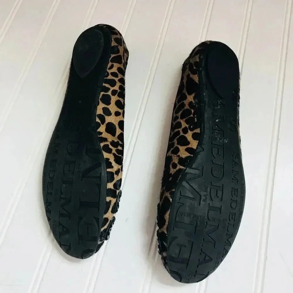 Sam Edelman Leopard Flats - Picture 6 of 8